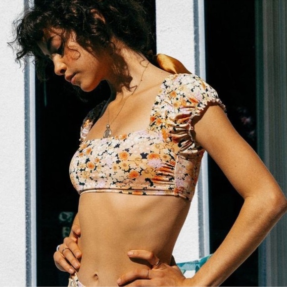 NWT Billabong Forever Dazed Crop Bikini Top - Picture 5 of 9